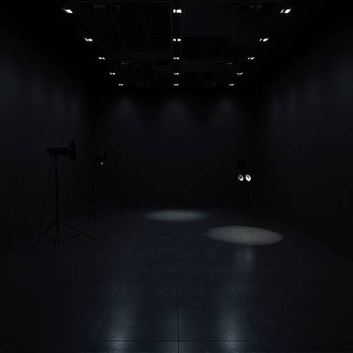 모던하고 시크한 분위기의 블랙룸 스튜디오